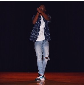 Sterling performing at a recent Spartan Showcase.