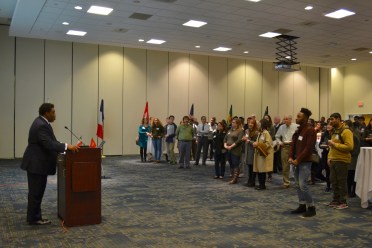 News_Aden_Chancellor gives welcome speech_Pic by Maggie