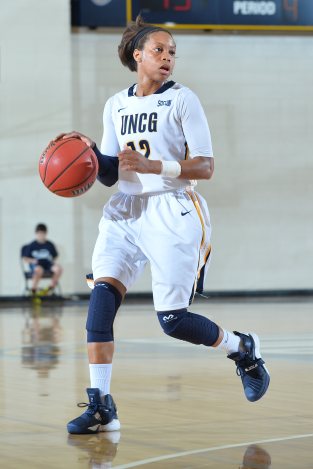 NCAA WOMENS BASKETBALL:  JAN 20 Wofford at UNC Greensboro