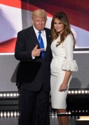 DONALD TRUMP, MELANIA TRUMP