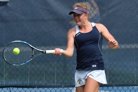 NCAA WOMENS TENNIS:  MAR 25 Wofford at UNC Greensboro