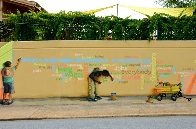 A&E, 104,GSO Mural Project, jessica clifford, Artwork by- Greensboro Mural Project