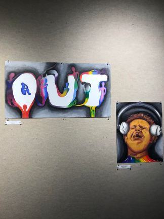 A&amp;E, 411, UNCG Pride Art Exhibit, Chelsea Korynta, PC_ Chelsea Korynta