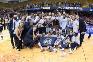 NCAA BASKETBALL:  MAR 05 ETSU vs UNC Greensboro